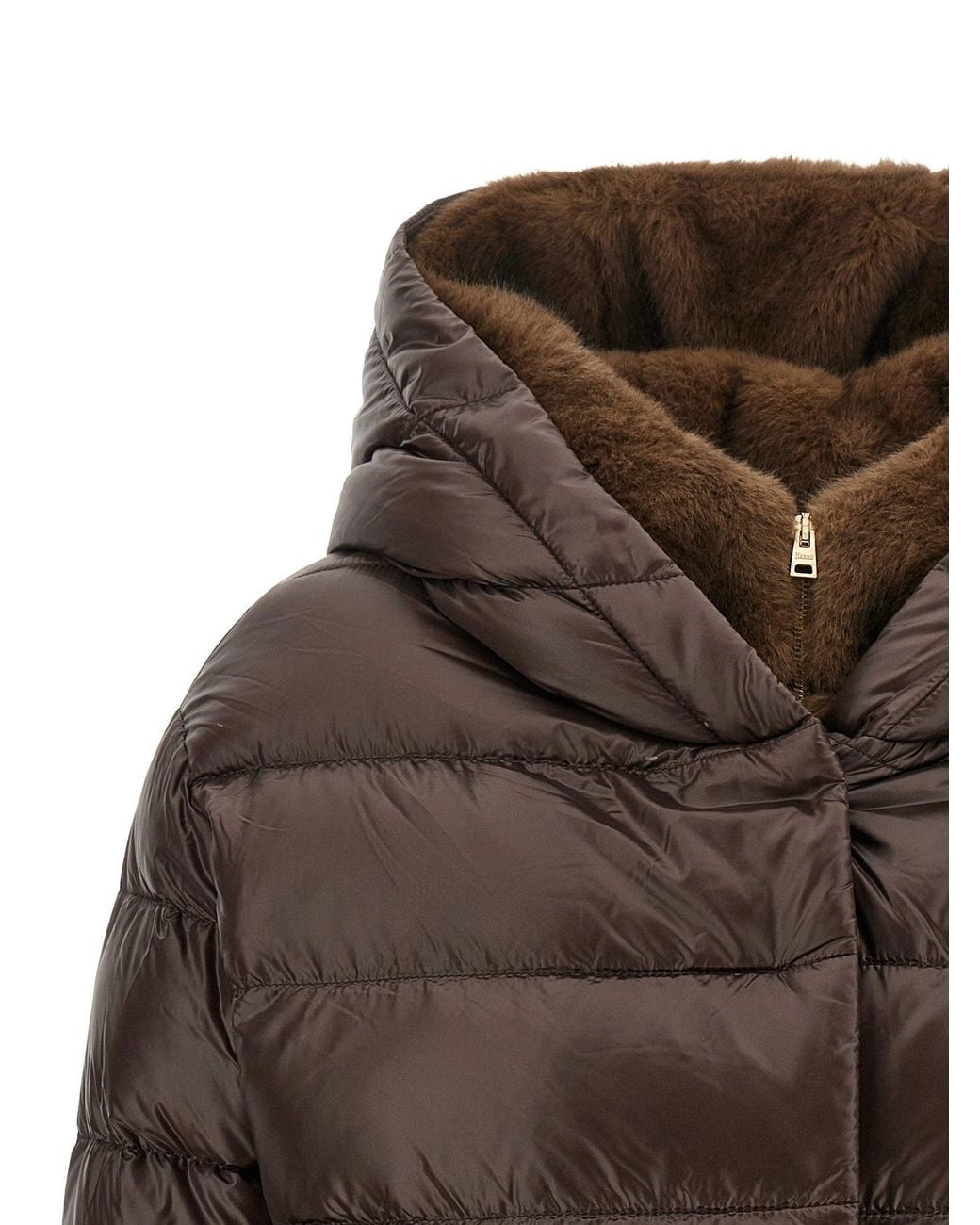 Herno Brown Fusciacca Down Jacket