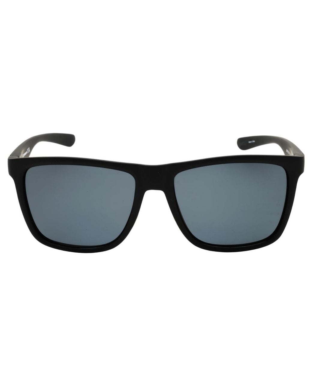BMW Black Sunglasses Rectangle Full Rim, Matte Frame And Smoke Polarized Lens Bs001502D for men