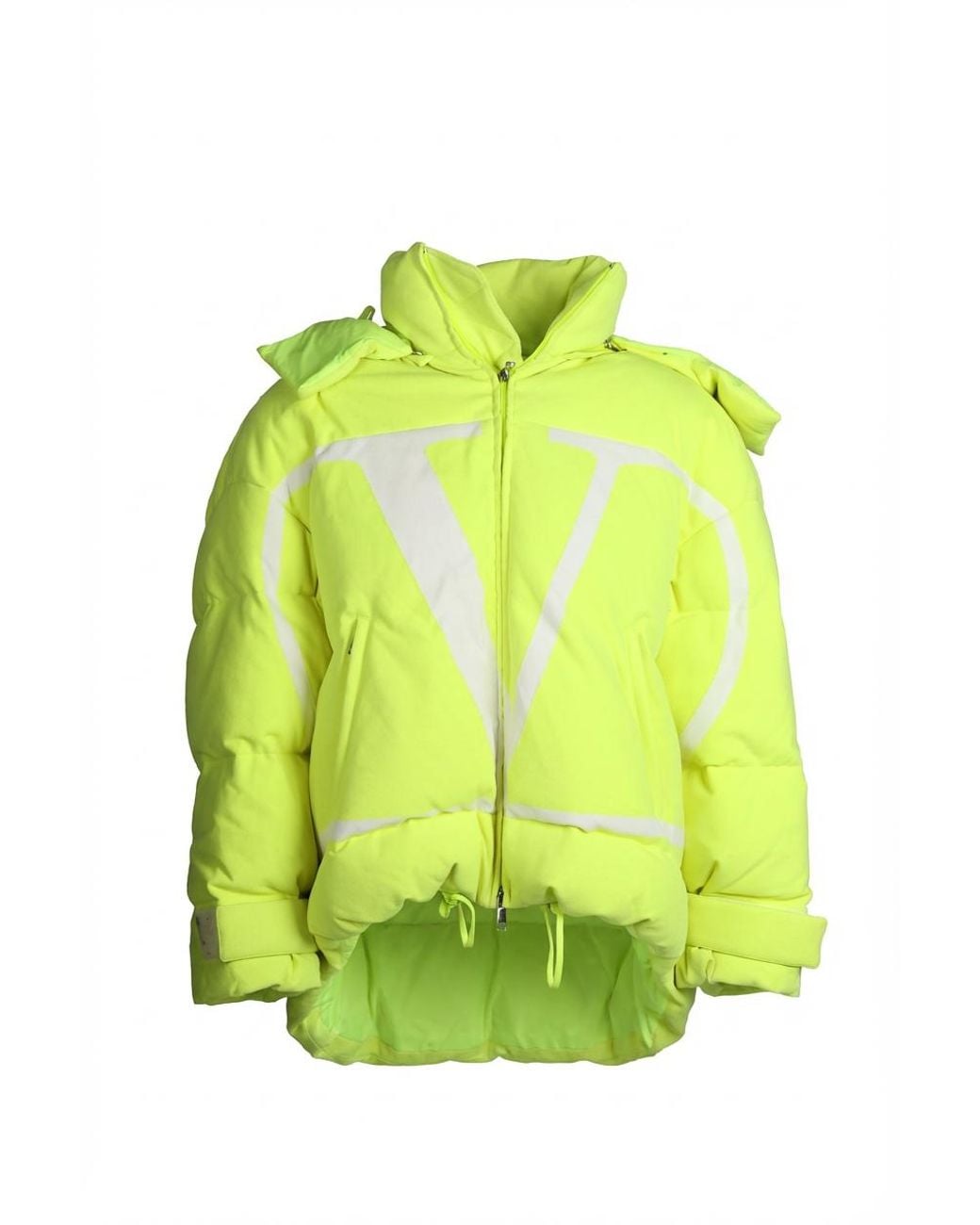 Valentino Green Down Jacket Clothing for men