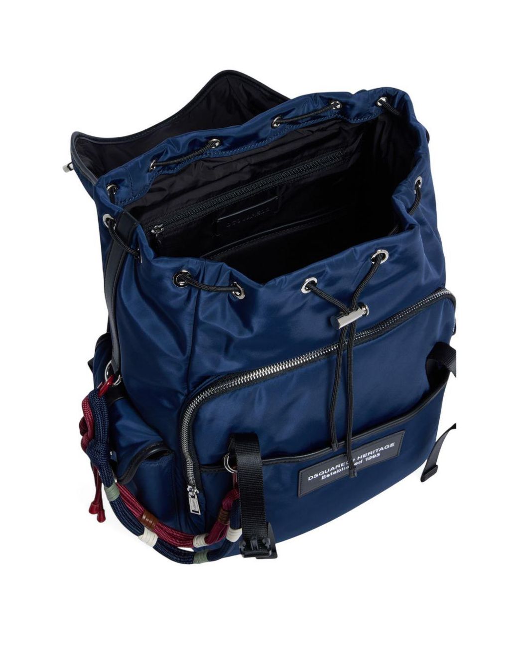 DSquared² Blue Backpack for men