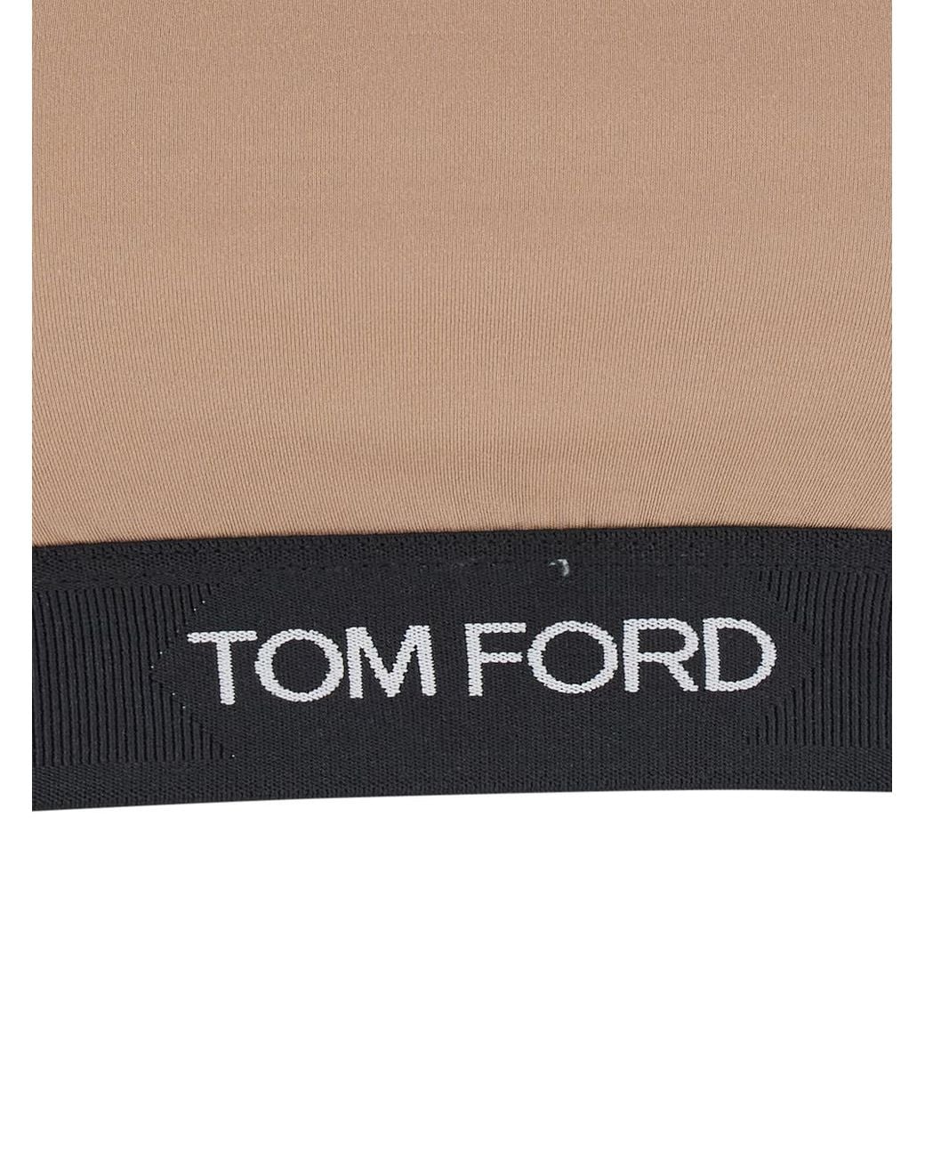 Tom Ford White Bralette Modal, Tops