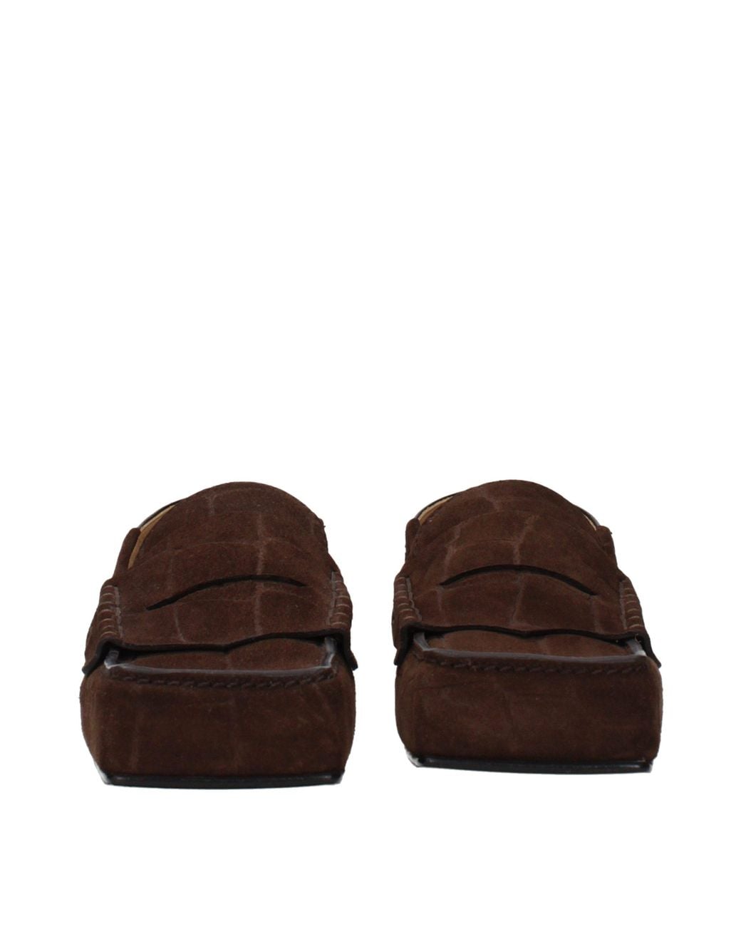Jacquemus Brown Loafers Suede/Dark