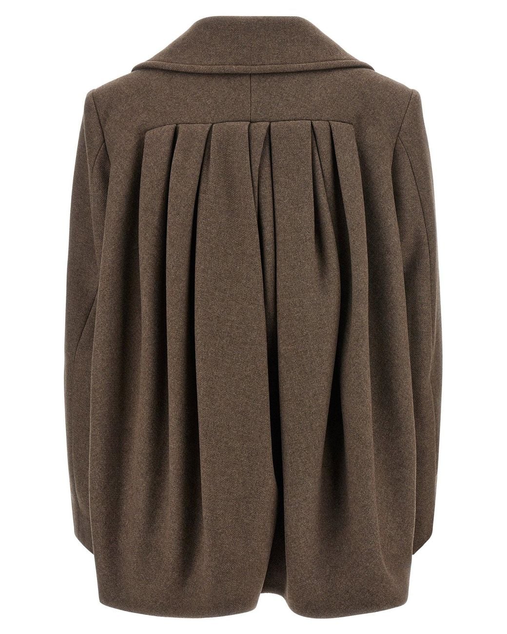 Dries Van Noten Brown Coat