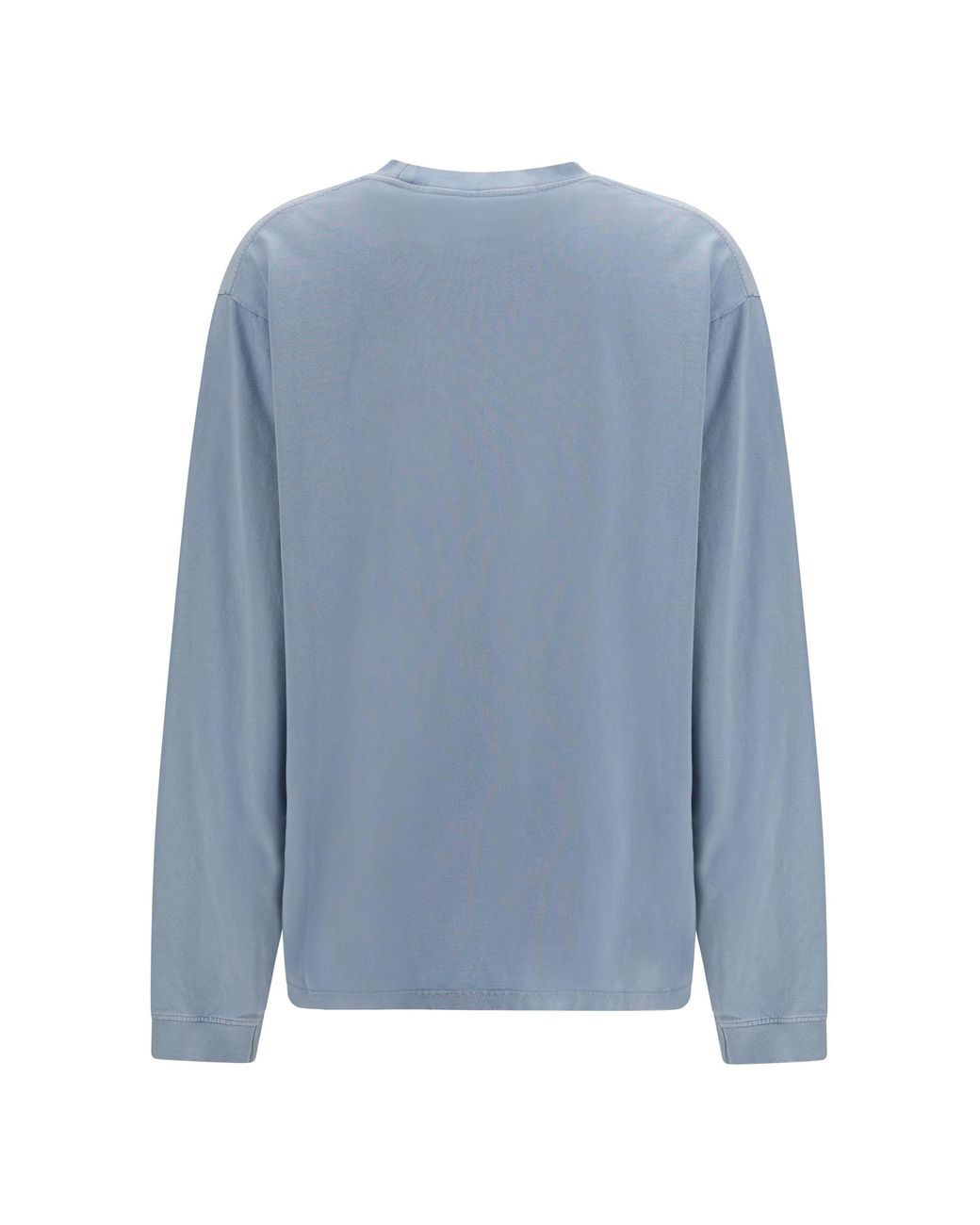 Alexander Wang Blue Long-Sleeve Logo T-Shirt