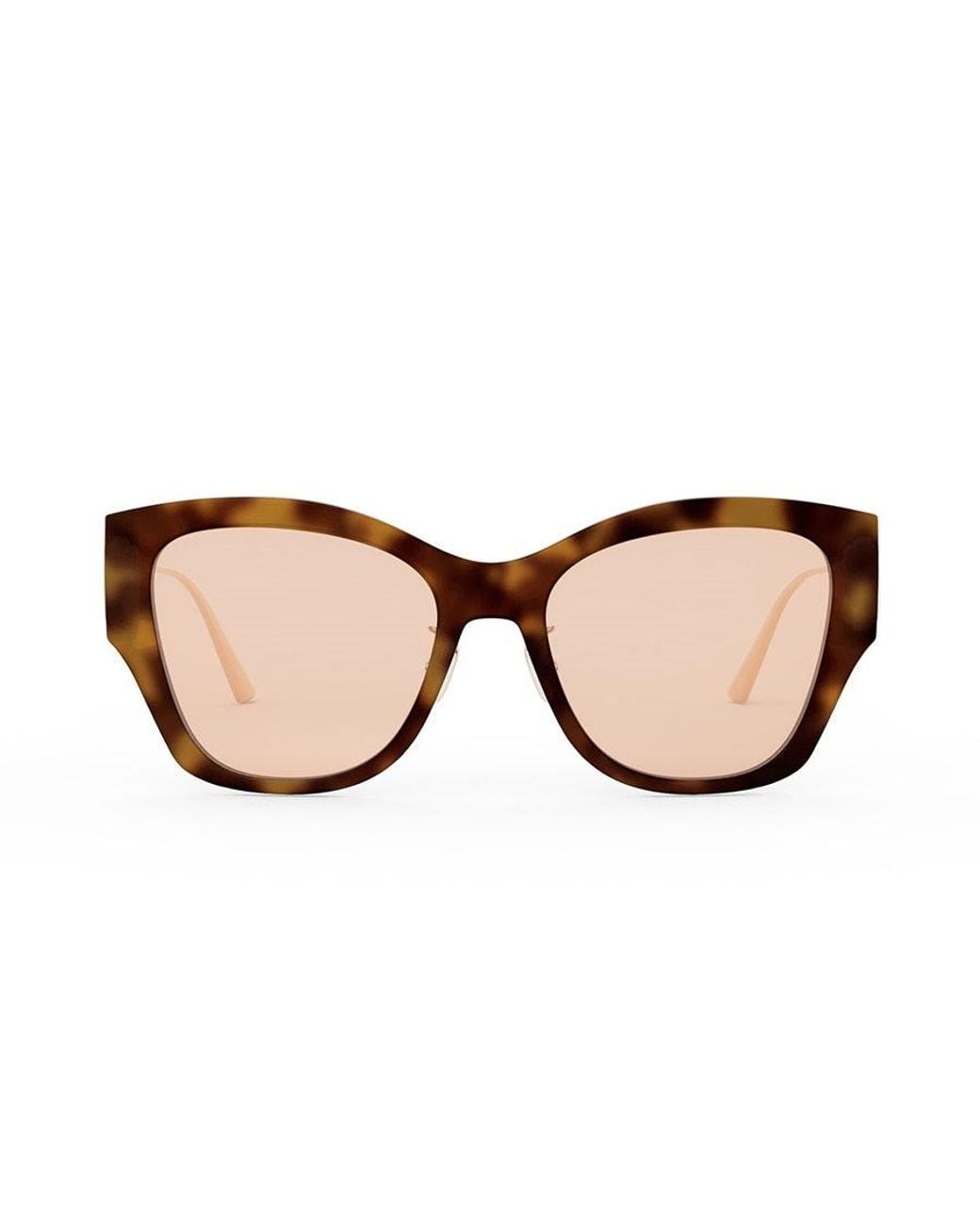 Dior Brown Sunglasses Cat Eye Full Rim, Light Havana Frame And Lens 30Montaigneb2U26L0