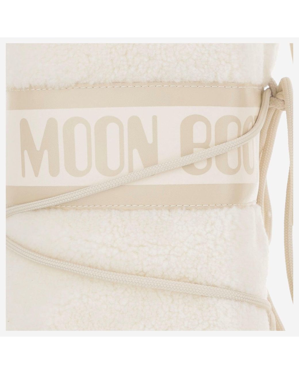 Moon Boot Natural Snow Boots Icon Faux Fur