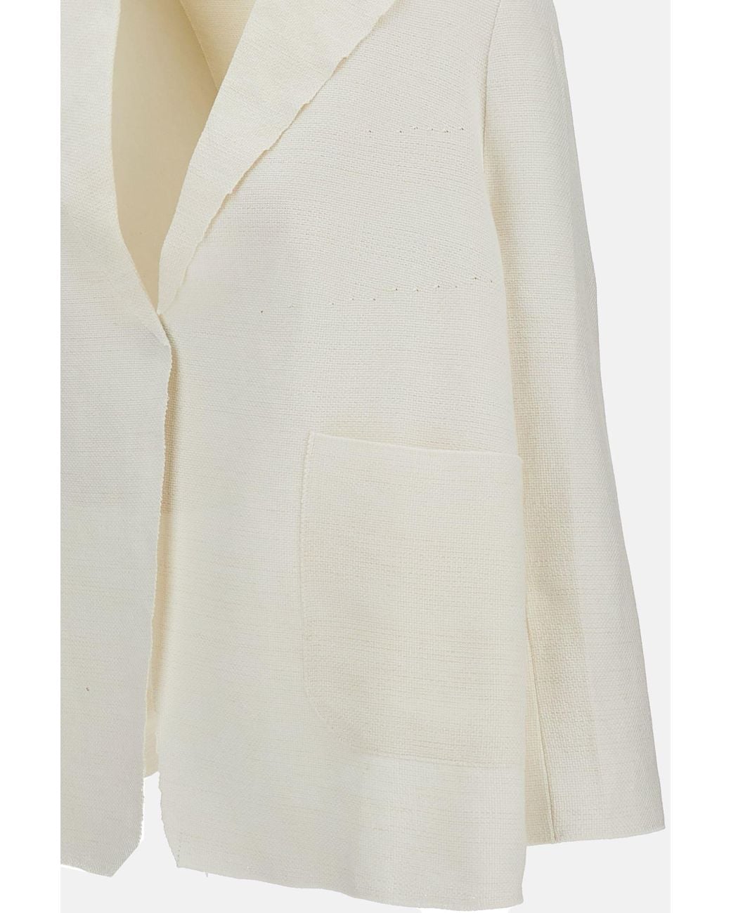Boboutic White Open Jacket