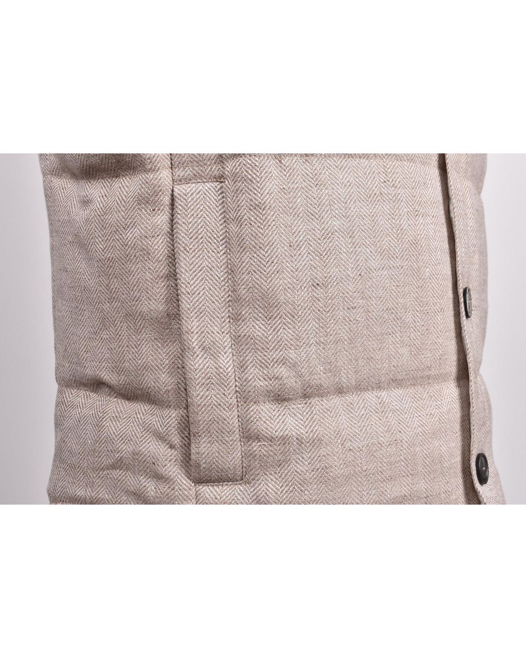 Brunello Cucinelli Gray Light Wool Blend Vest for men