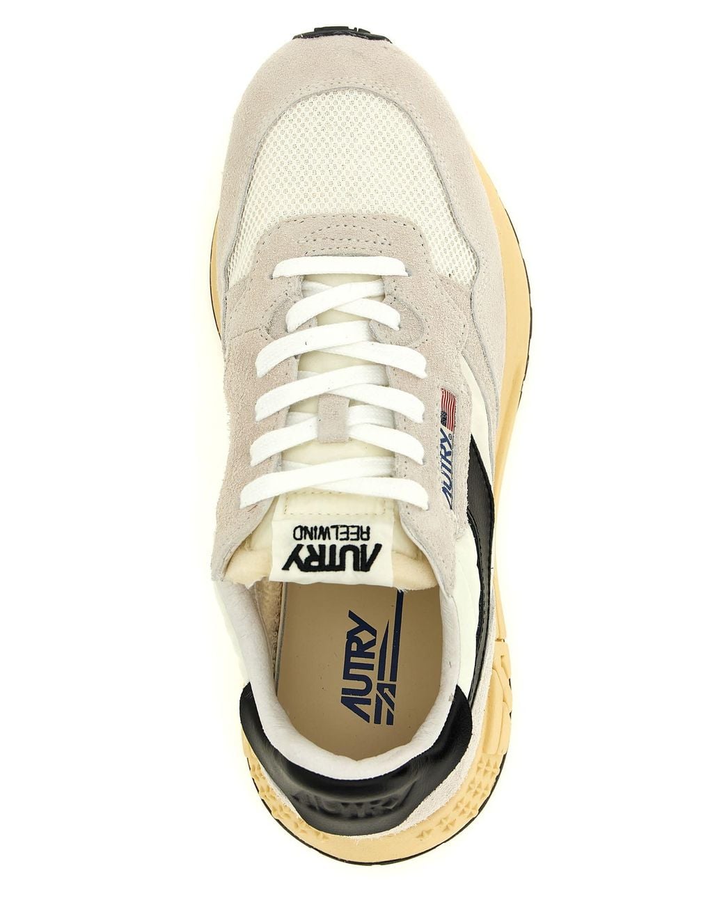 Autry White 'Reelwind' Sneakers for men