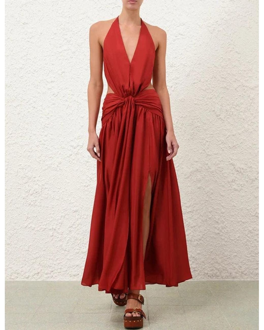Zimmermann Red Zimmermann Dress