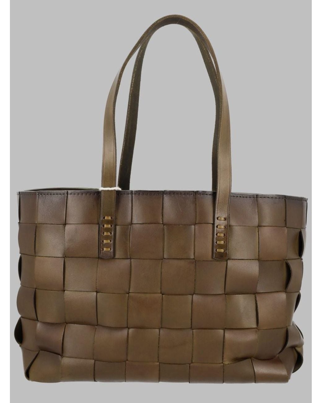 Dragon Diffusion Brown Tote Bag Japan Leather Hand