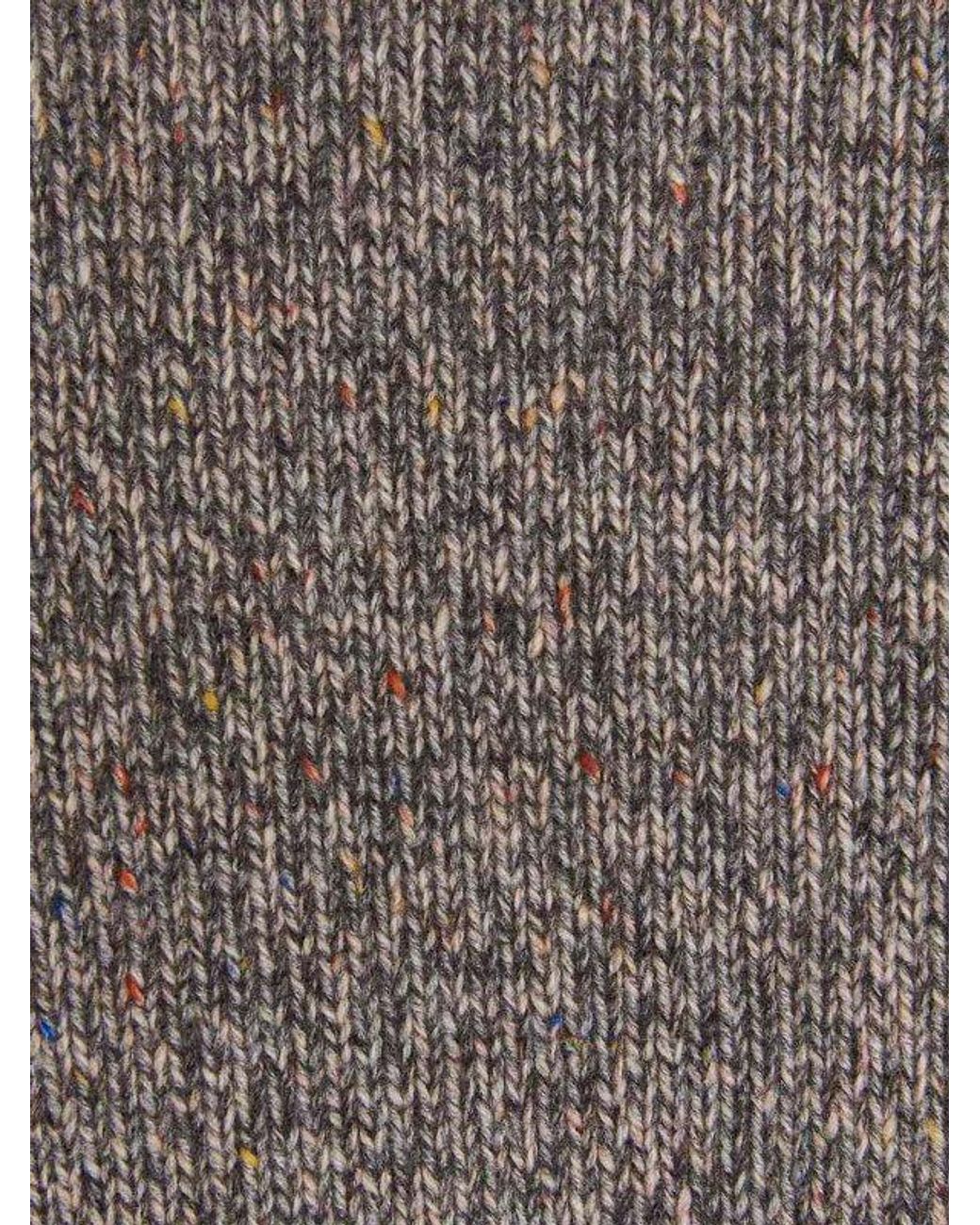 Brunello Cucinelli Gray Cashmere Sweater for men