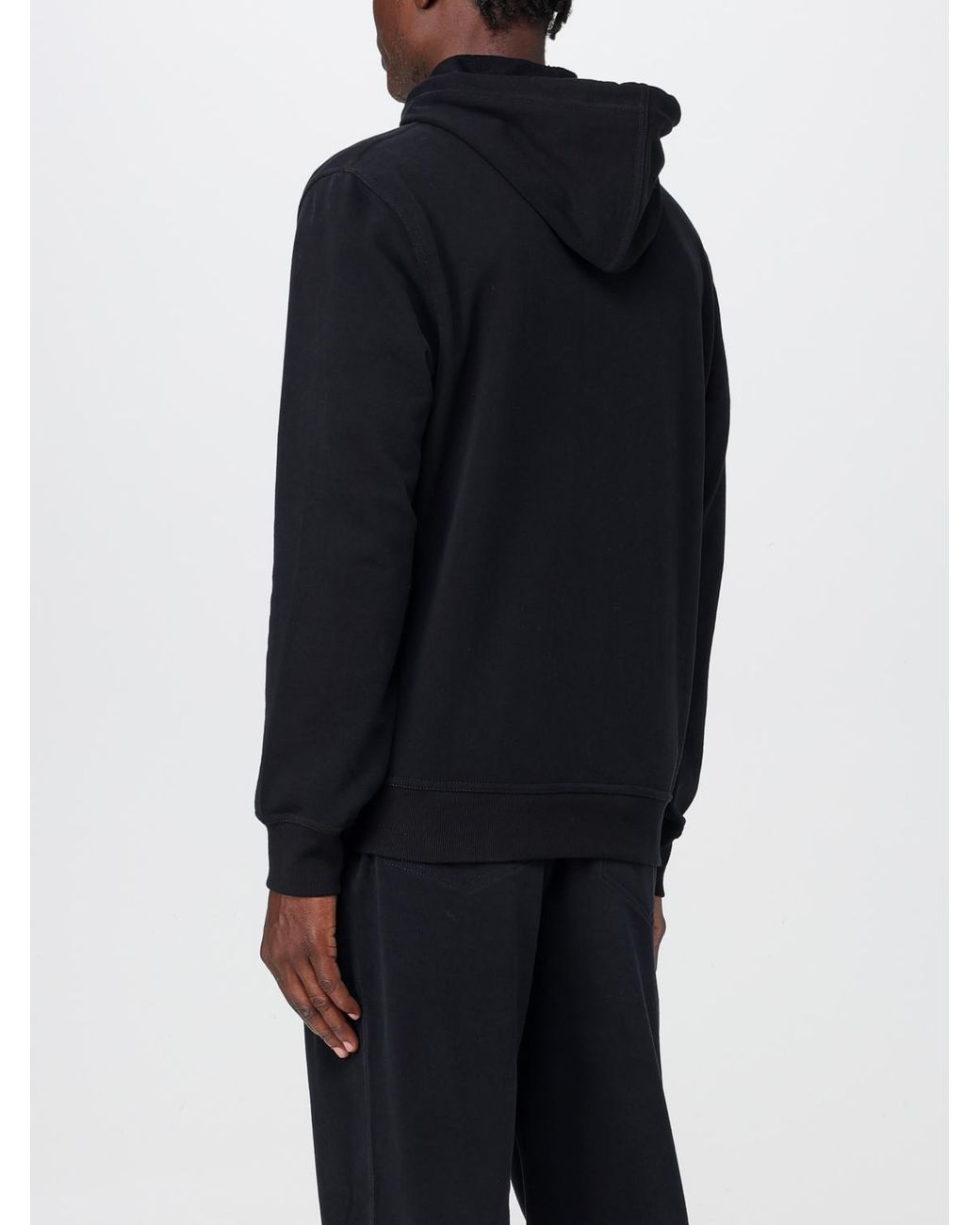 Brunello Cucinelli Blue Zip-Up Hoodie Clothing for men