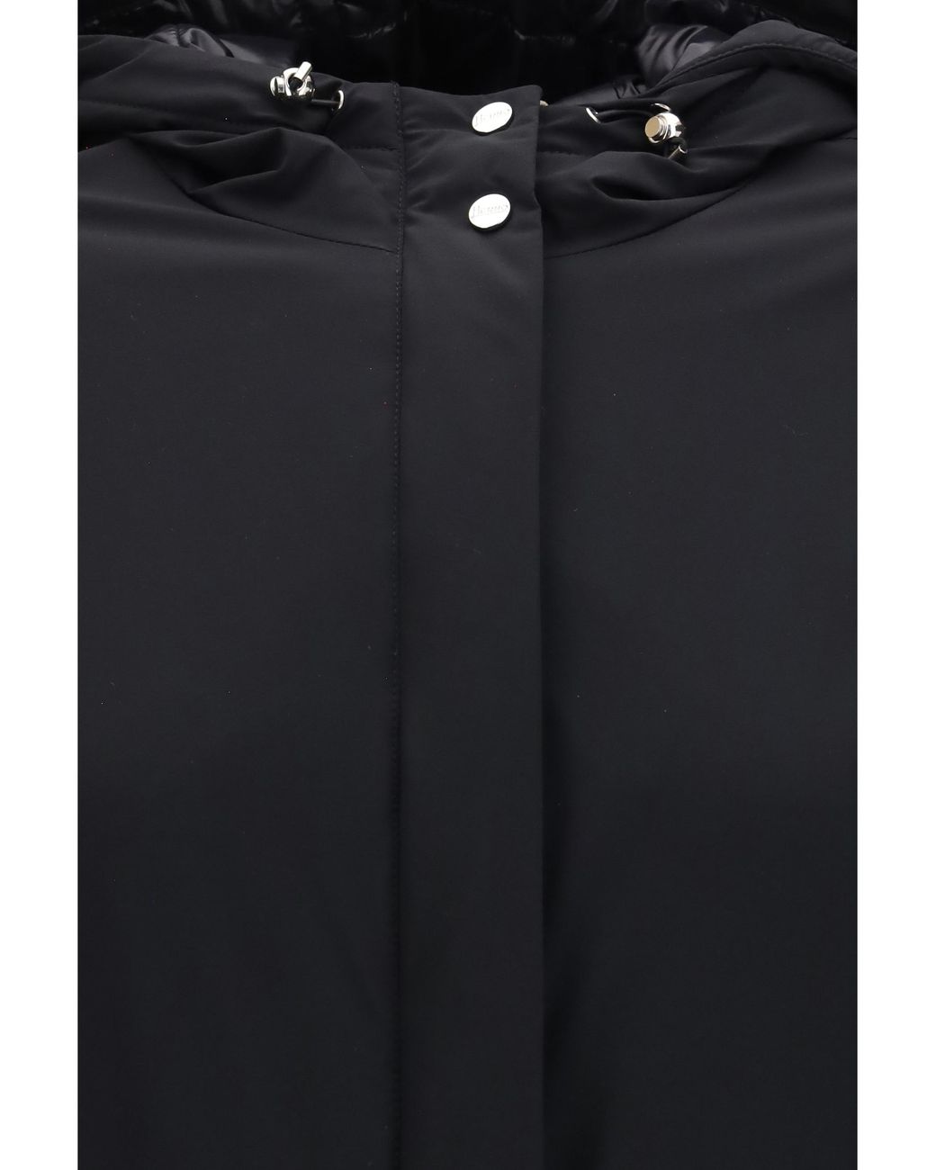 Herno Black Herno Hooded Padded Down Jacket