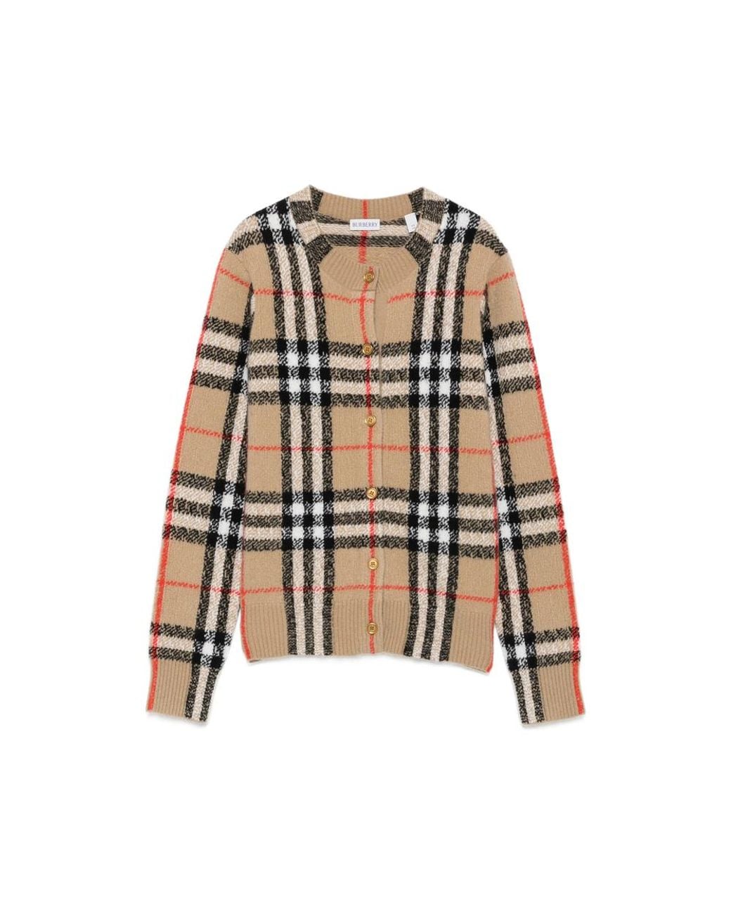 Burberry Natural Neutrals Knitwear