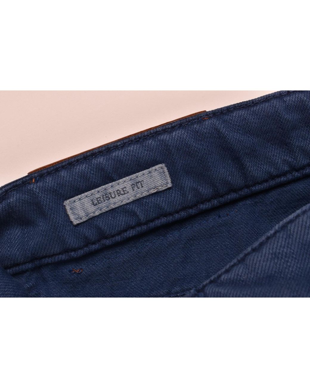 Brunello Cucinelli Blue Leisure Fit Trousers for men