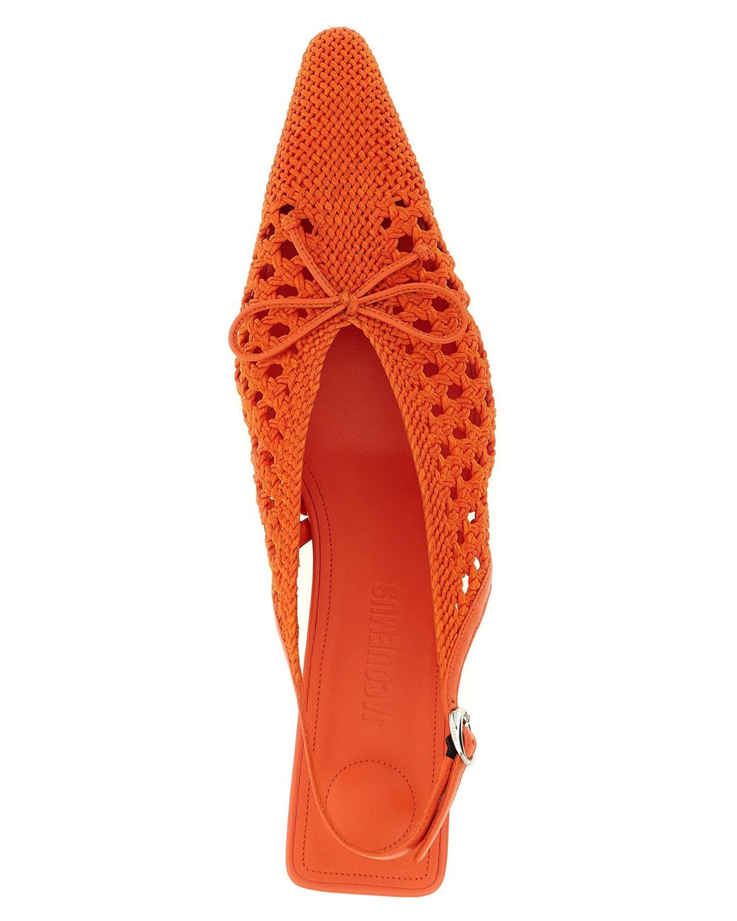 Jacquemus Red Slingback Pumps