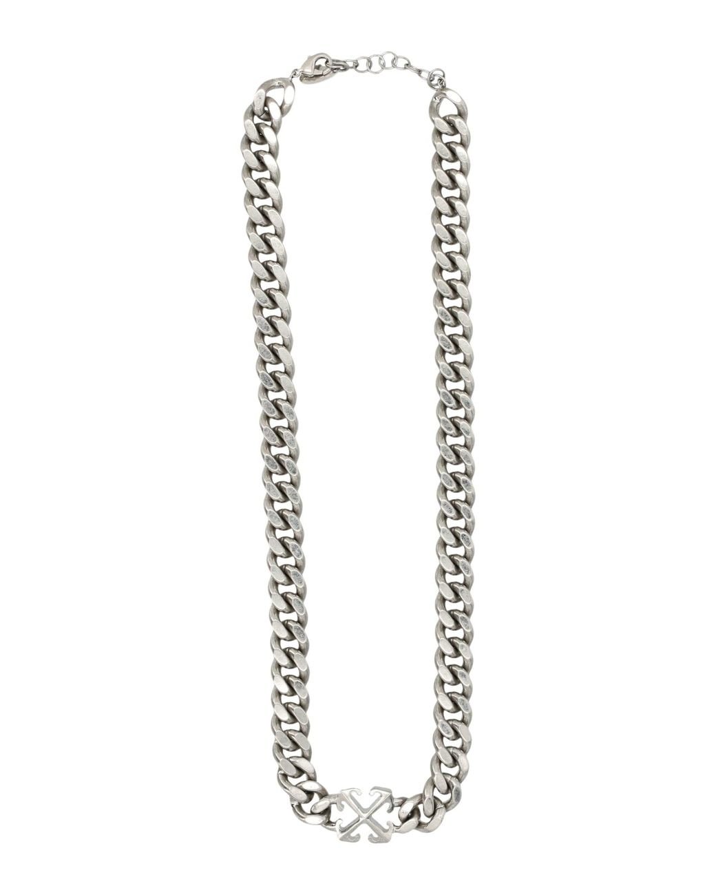 Off white store chain necklace