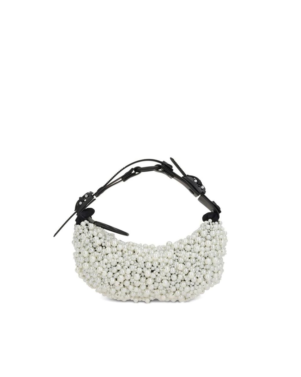 Innerraum Metallic Bum Bag- Outer: Cotton; Faux Pearls: Shoulder for men