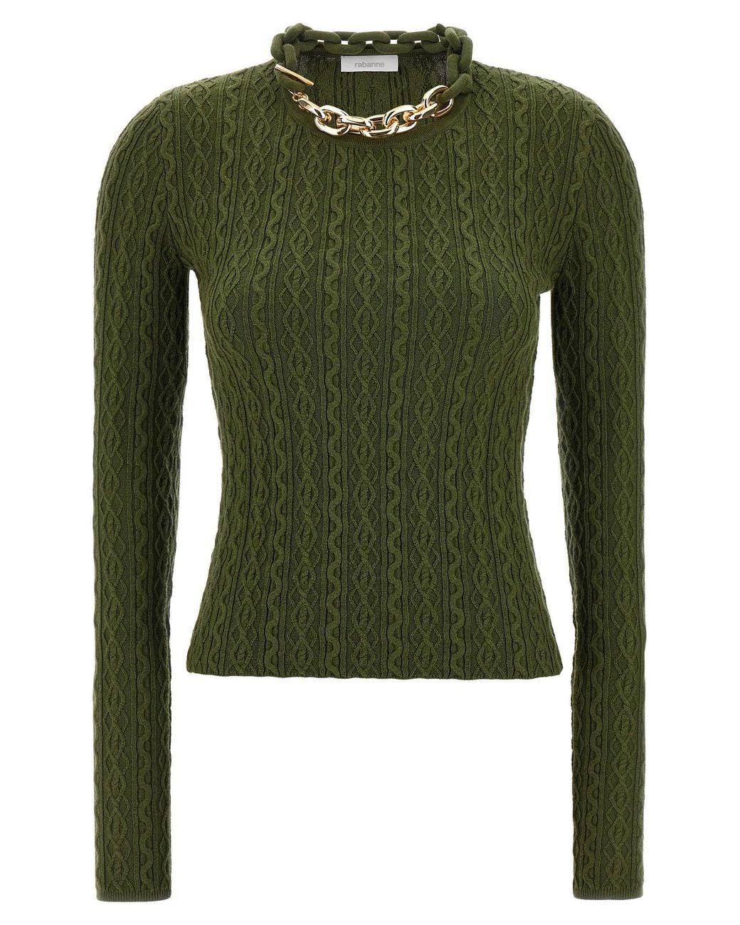 Rabanne Green Sweater