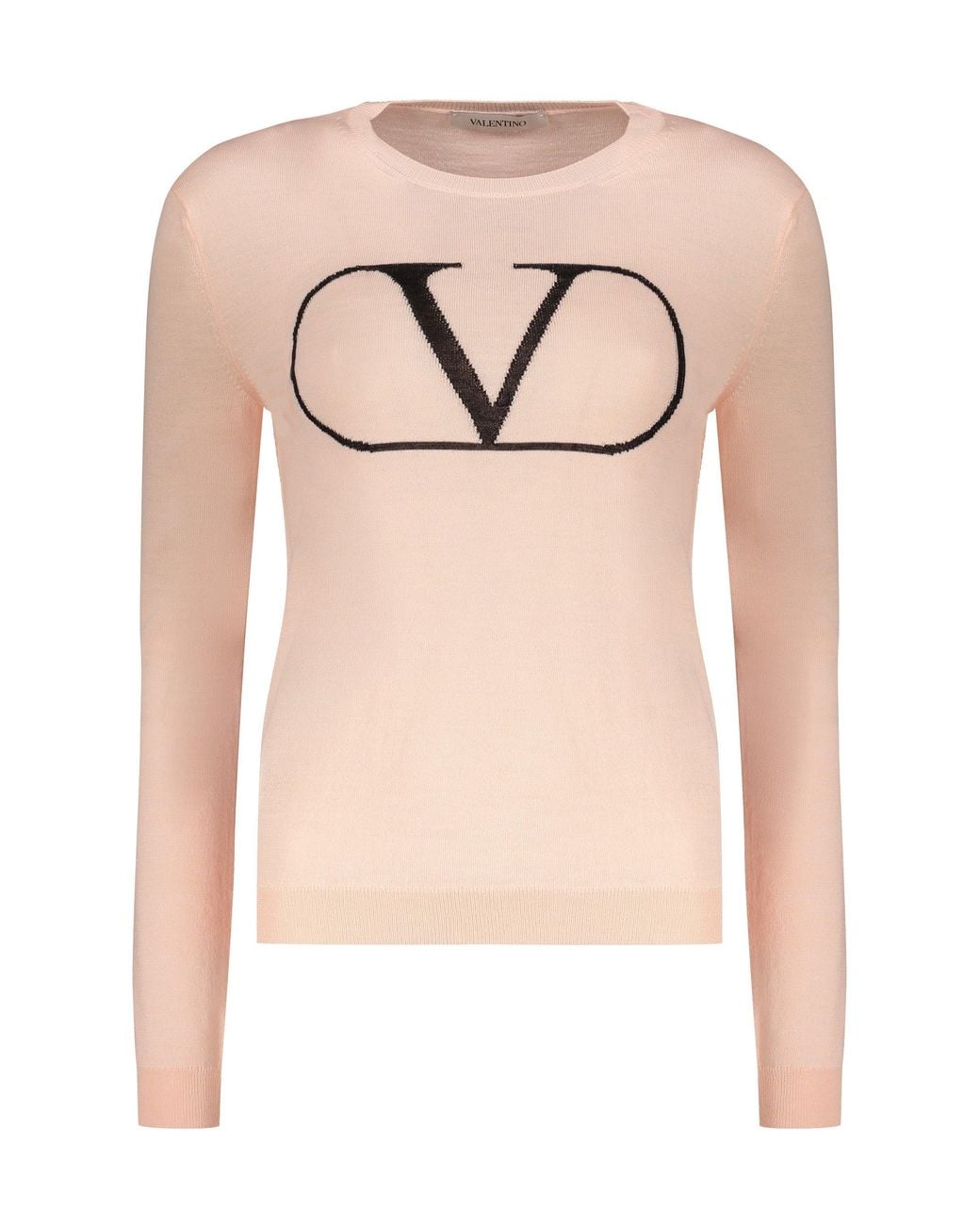 Valentino Pink Light Wool Sweater