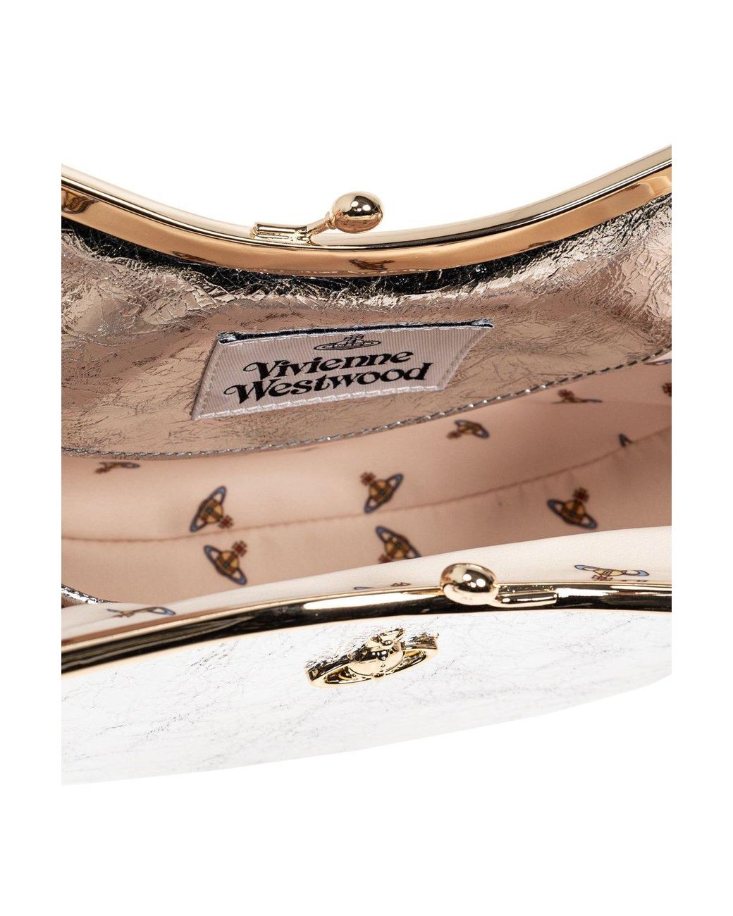 Vivienne Westwood Charm Frame Purse in Metallic | Lyst