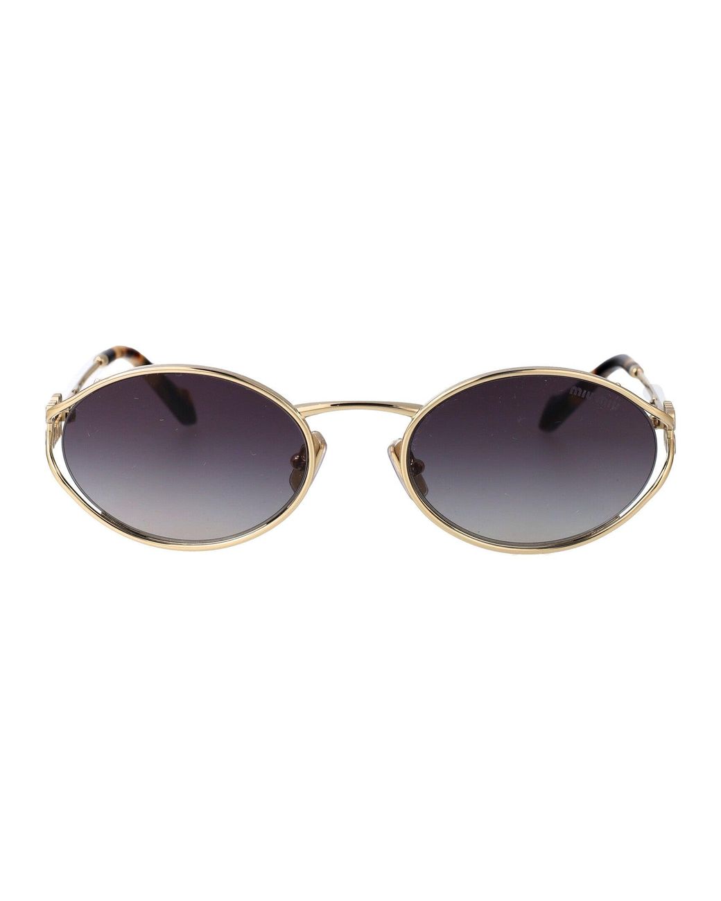 Miu Miu Metallic Sunglasses