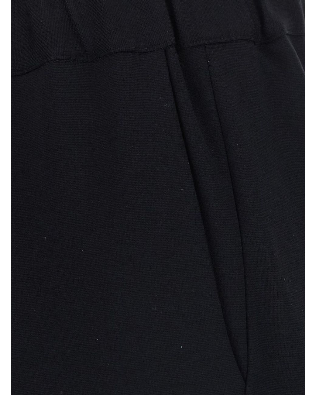 Semicouture Black Trousers Buddy Punto Milano
