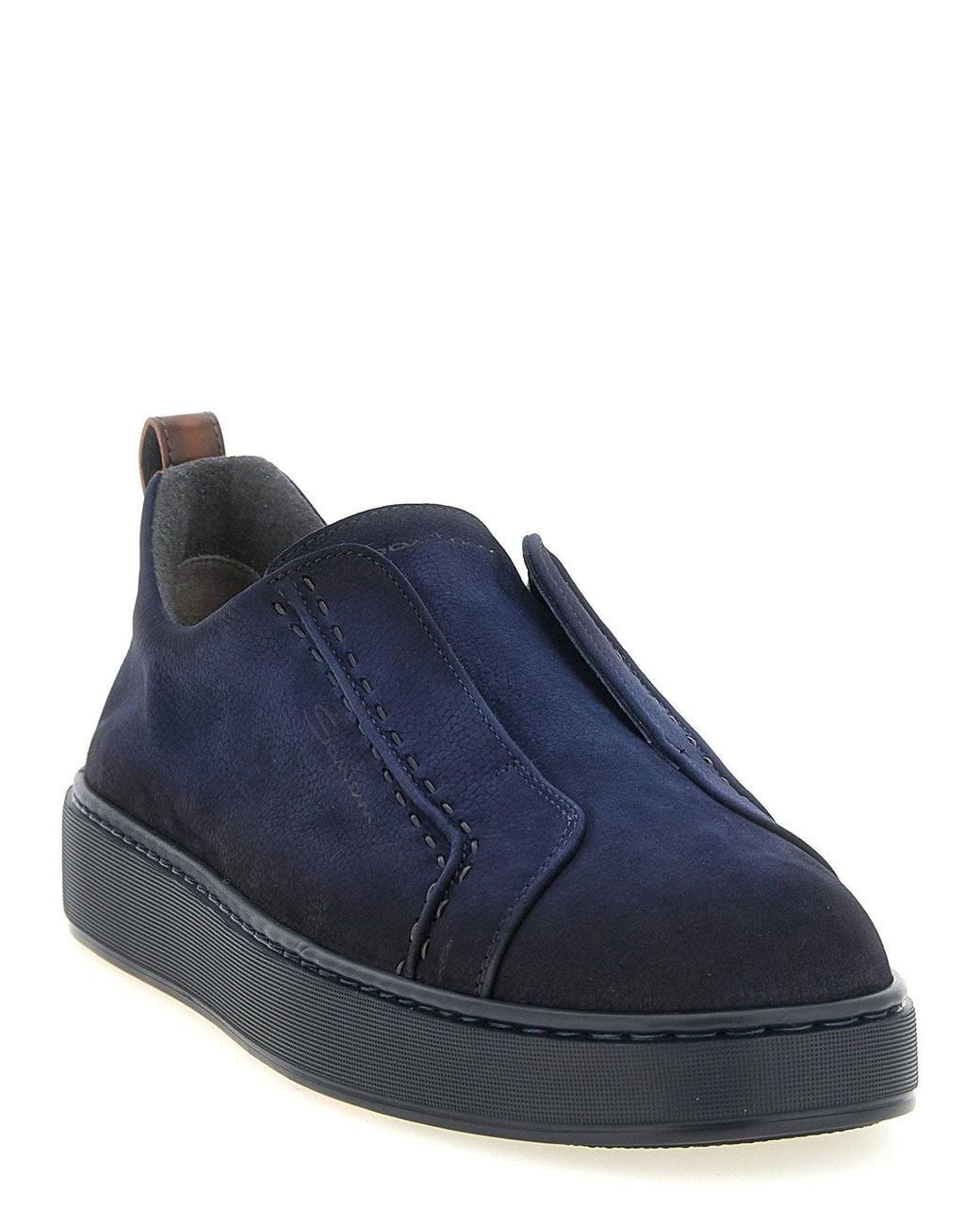 Santoni Blue Victory Sneaker for men