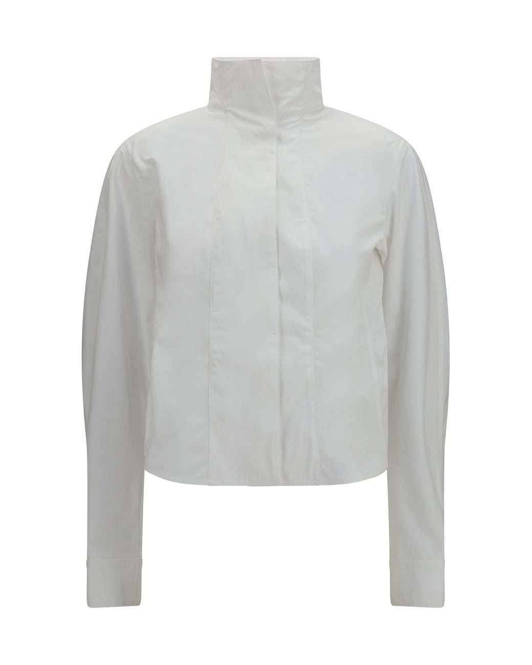 Jacquemus Gray Tulipe Cotton-Poplin Shirt