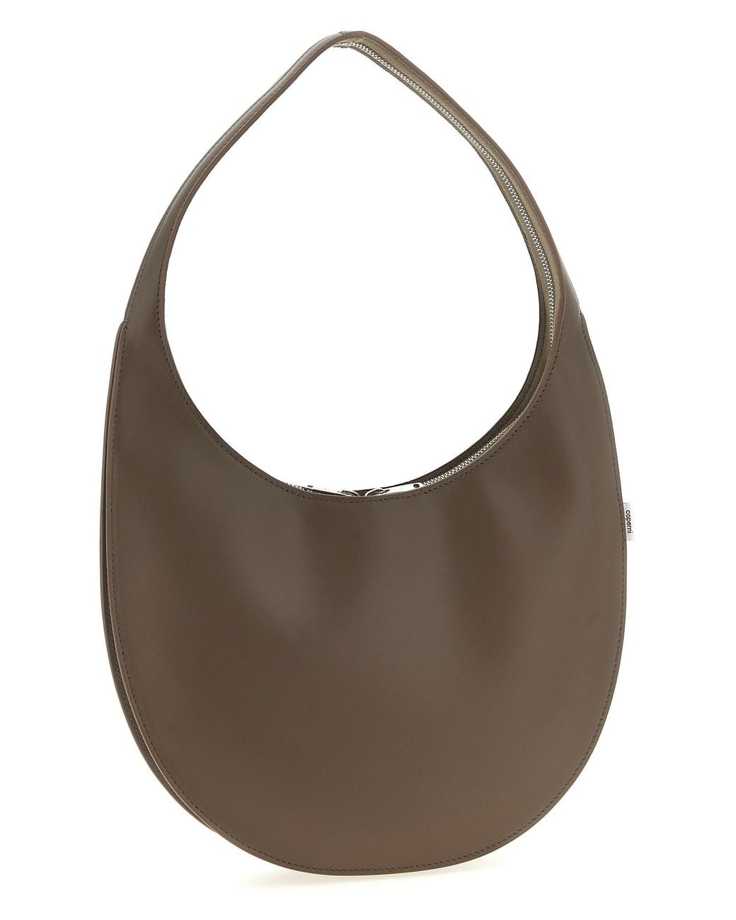 Coperni Brown 'Soft Swipe' Medium Shoulder Bag