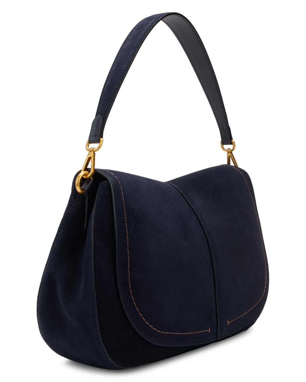 Gianni Chiarini Blue Shoulder Bag Helena Leather Calfskin Hand