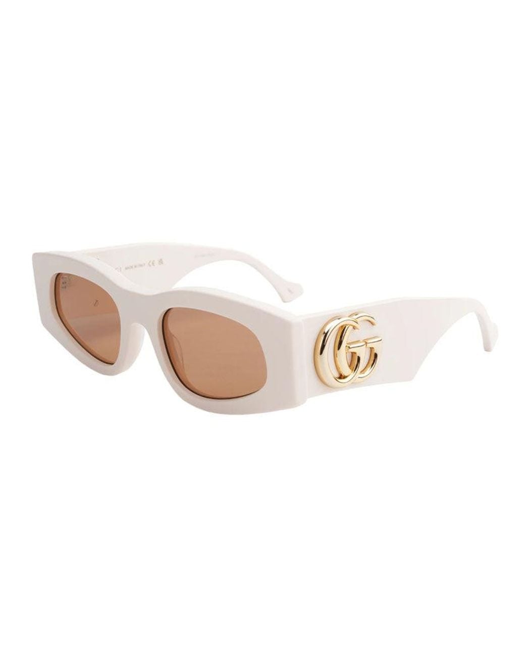 Gucci Natural Sunglasses Square Full Rim, Frame And Lens Gg1754S003