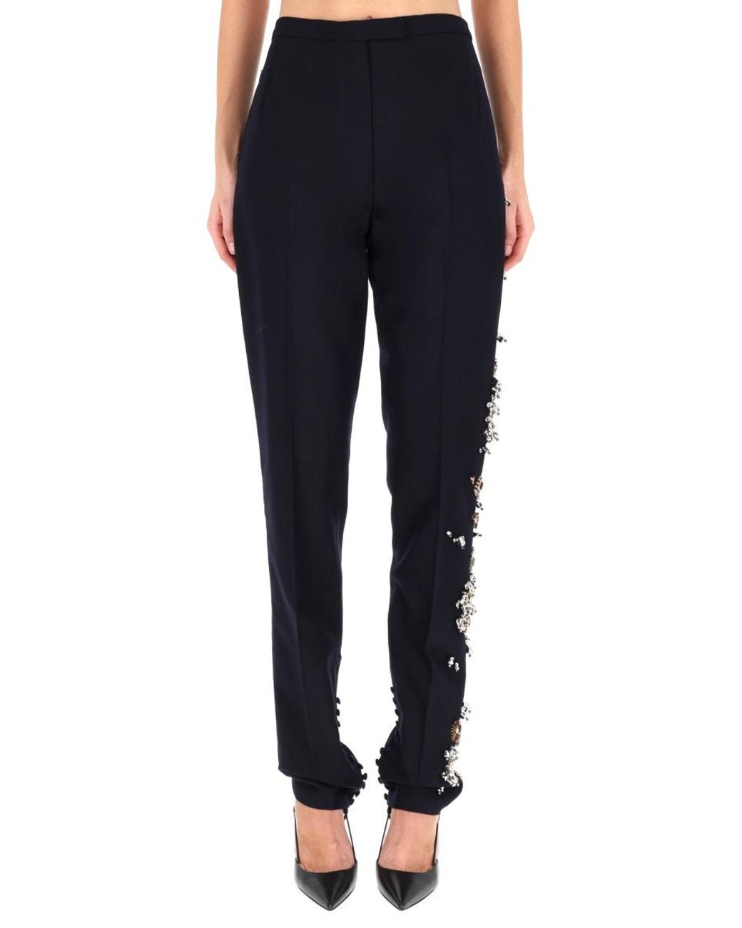 Dries Van Noten Blue Dries Van Noten Trousers