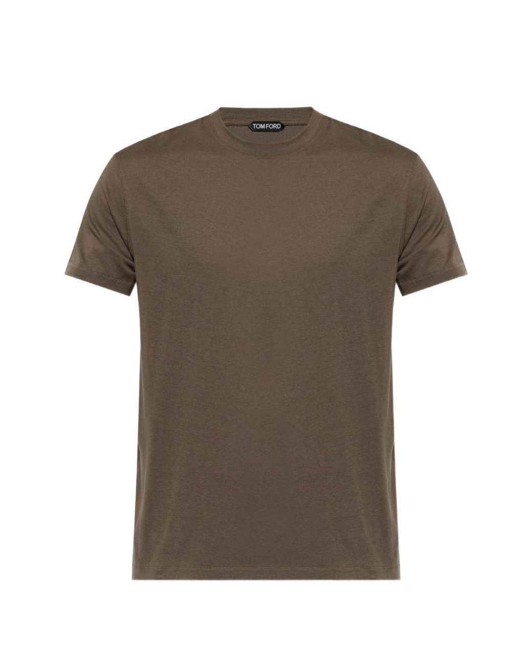 Tom Ford Black T-Shirt Lyocell T-Shirts for men