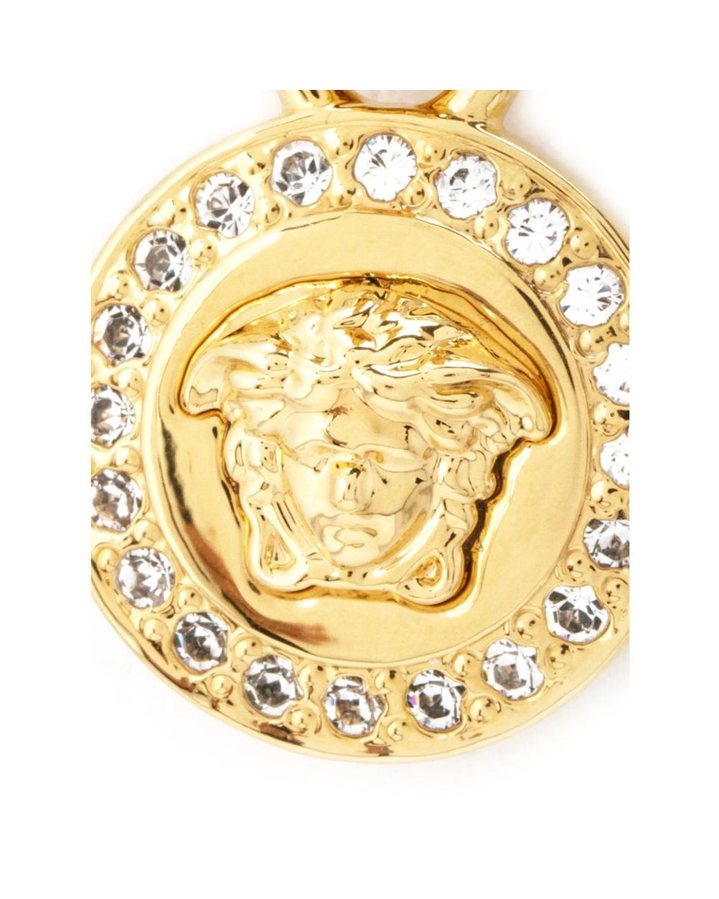 Versace Metallic Earrings