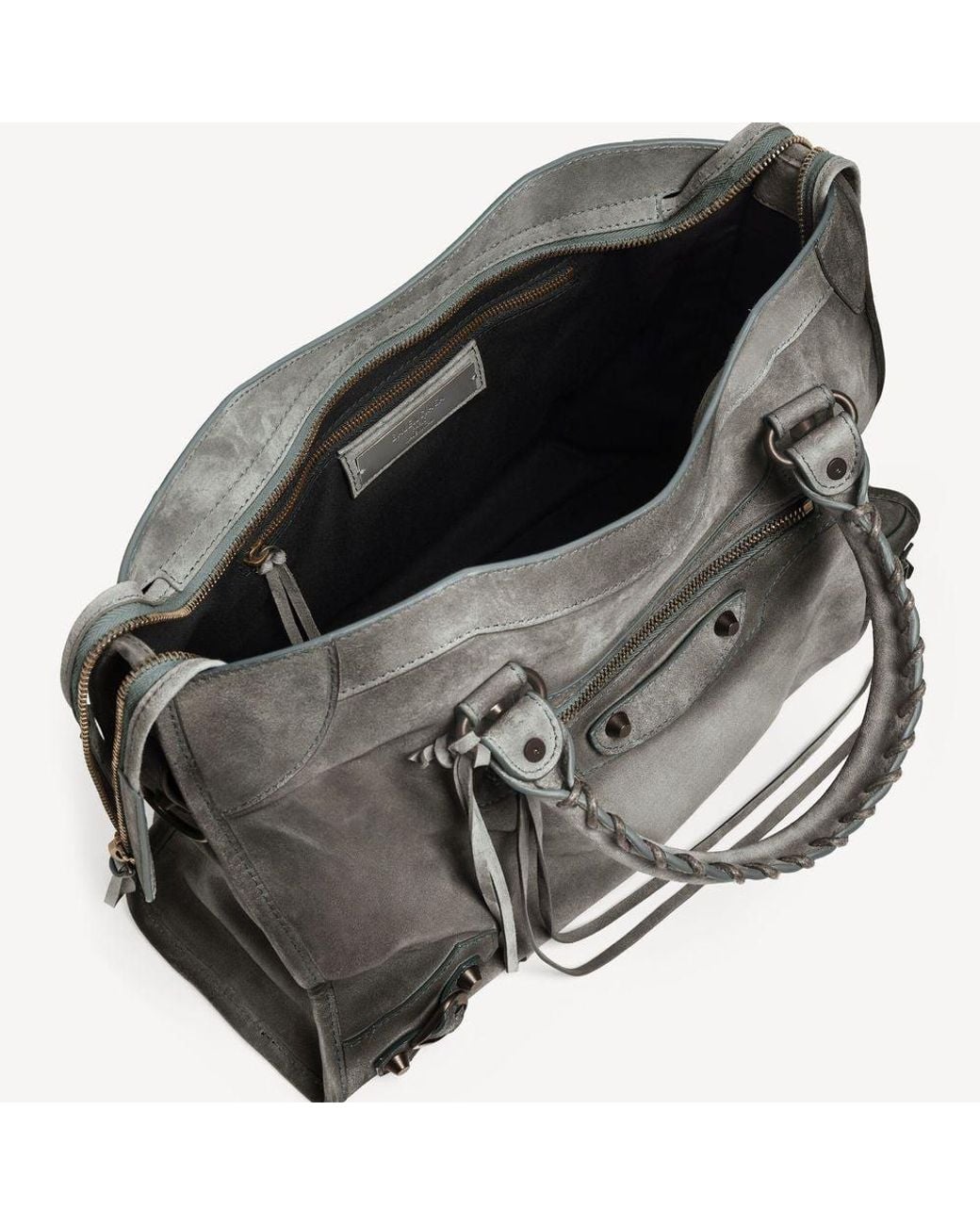 Balenciaga Balenciaga H26 Shoulder Bag in Gray | Lyst