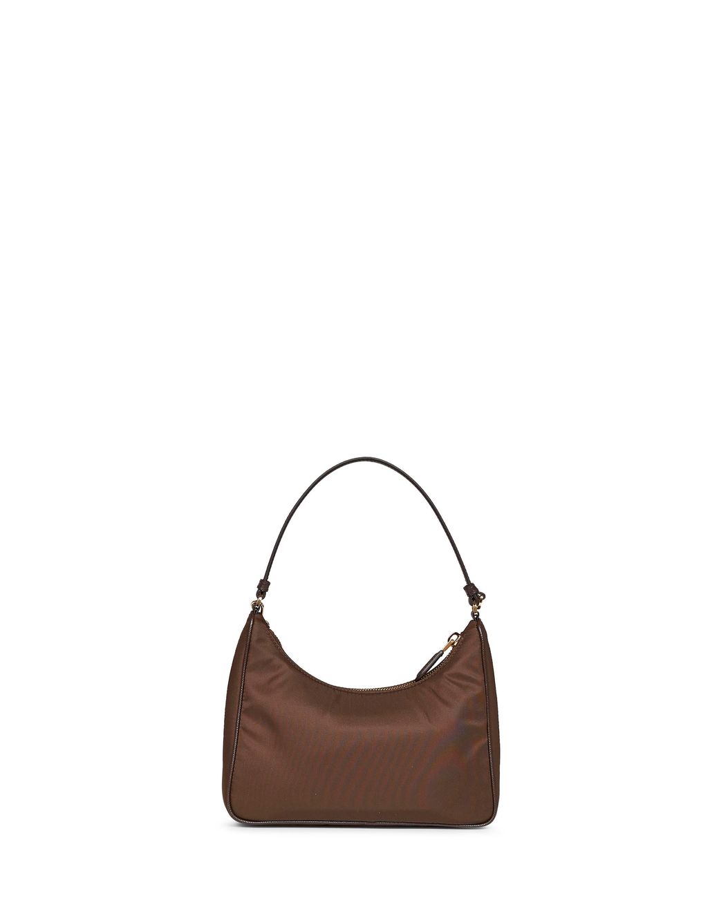 Prada Brown Mini Shoulder Bag Burnt Recycled Polyamide