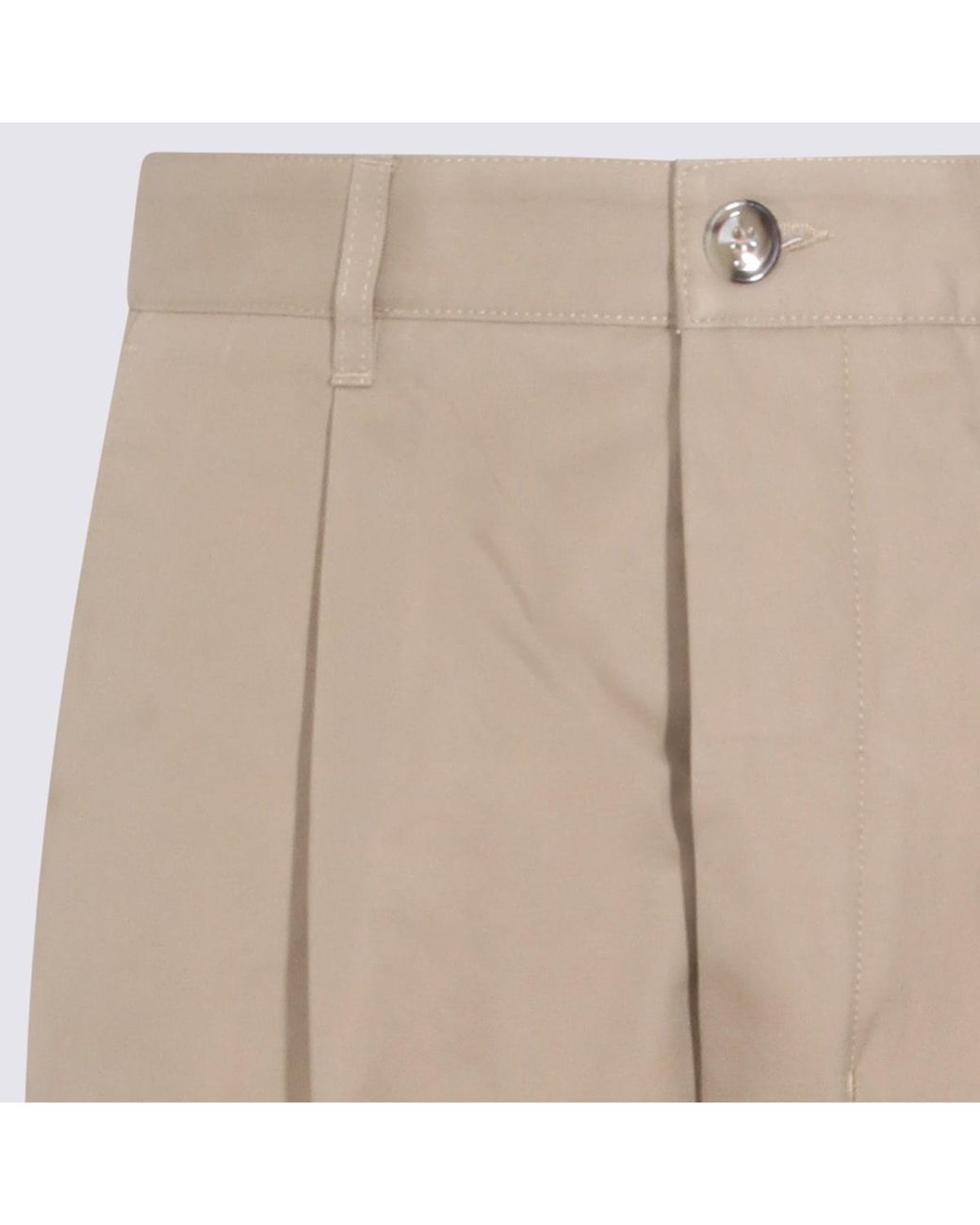 AMI Natural Cotton Pants for men