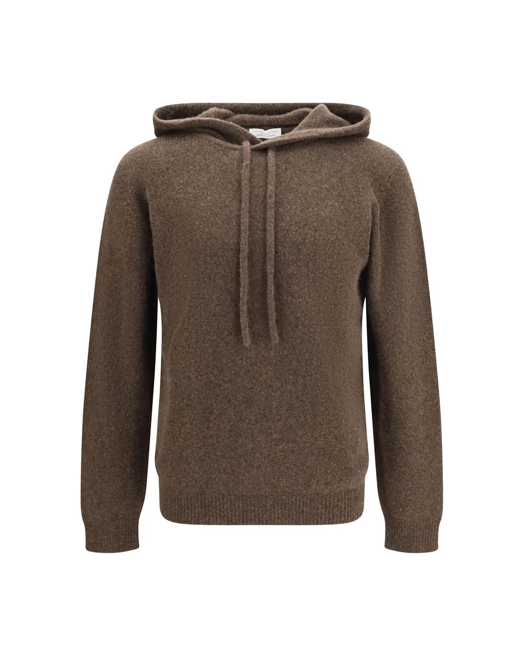 Roberto Collina Brown Hooded Sweater for men