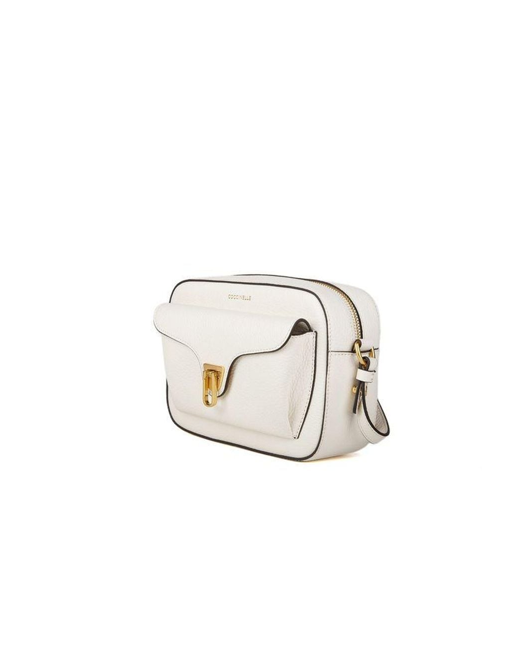 Coccinelle White Coccinelle Beat Shoulder Bag
