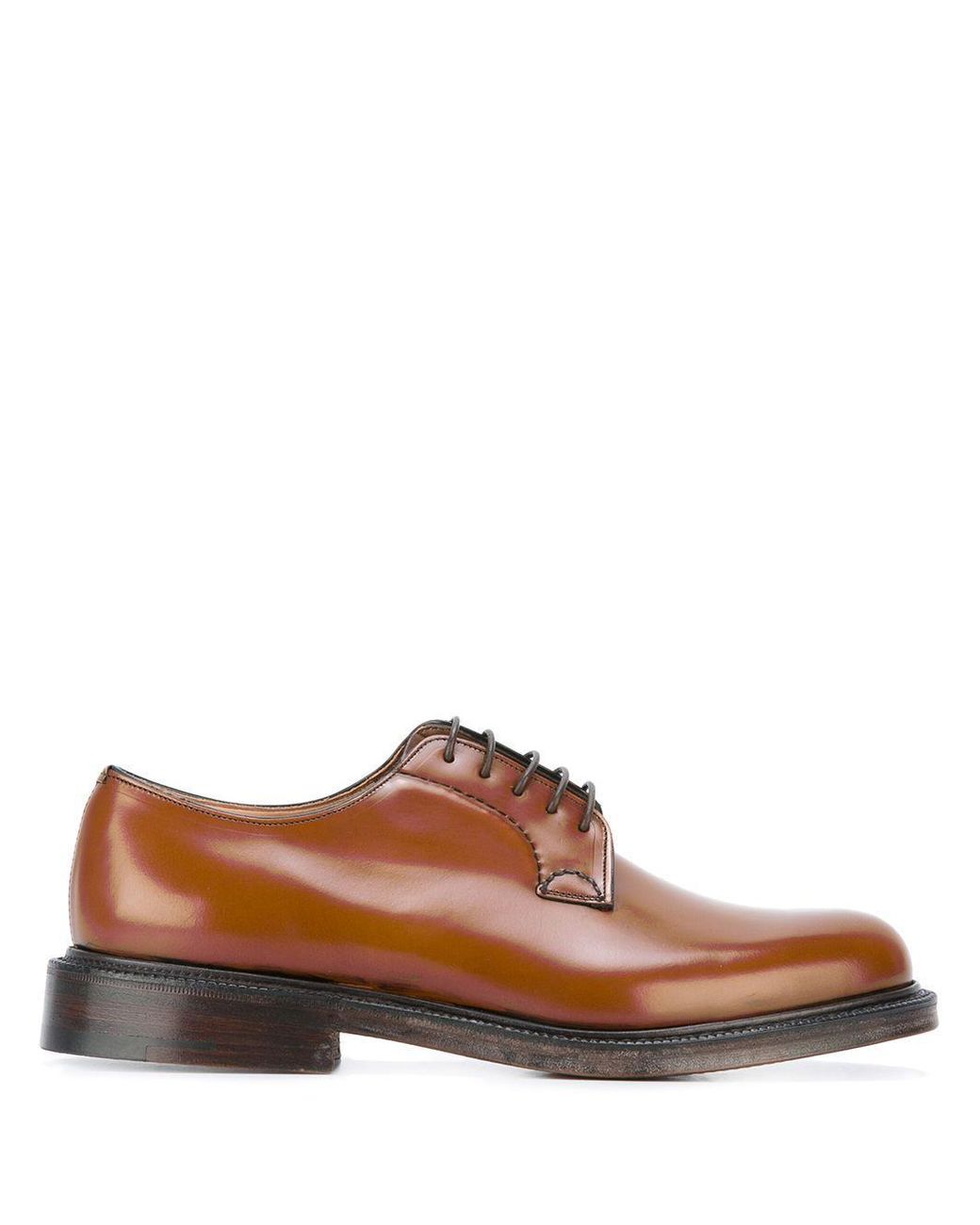 Church's Brown Lace-Up Shoes Shannon Calf Leather Accessories for men