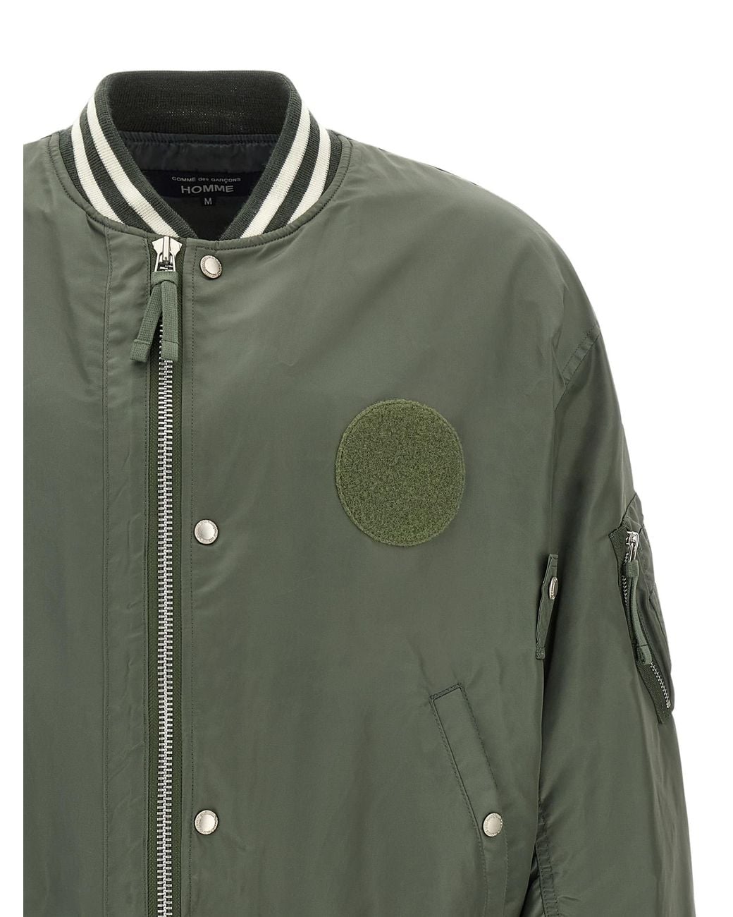 Comme des Garçons Green Comme Des Garçons Nylon Bomber Jacket for men