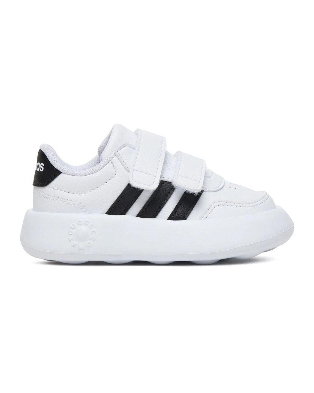 Adidas White Adidas Leather Sneaker
