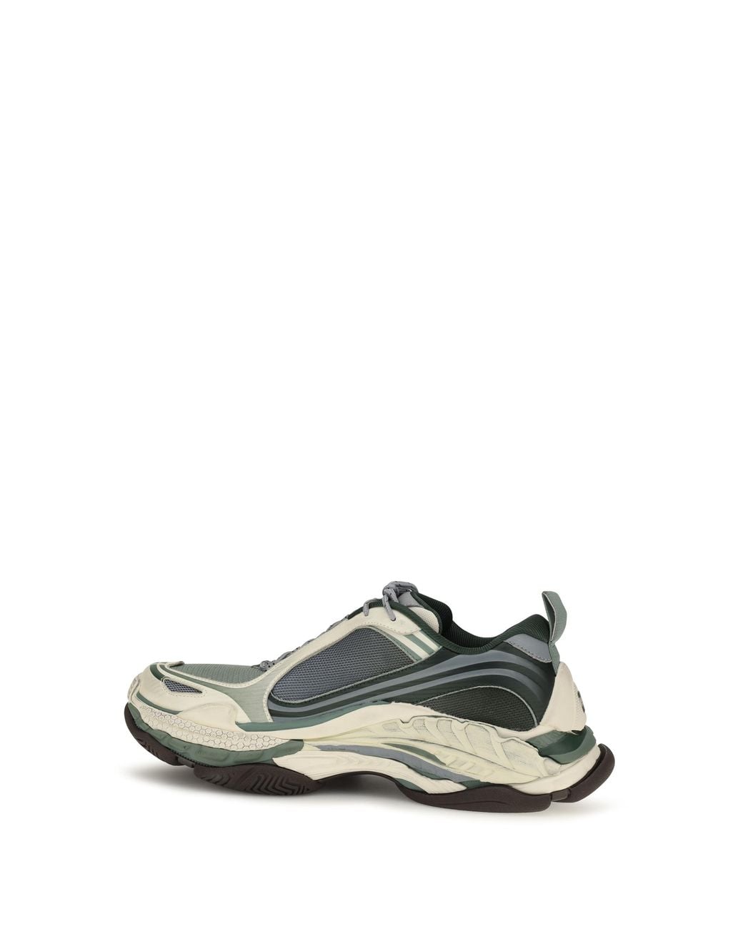Balenciaga White Triple S 2 Gradient Sneakers for men
