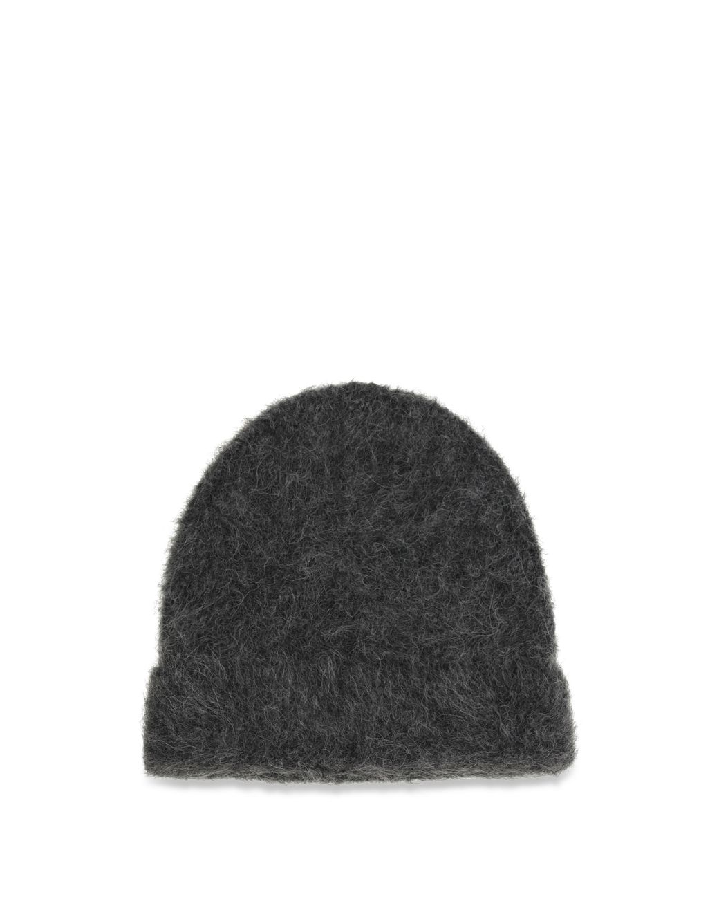 Séfr Black Séfr Fuzzy Alpaca-Blend Beanie for men