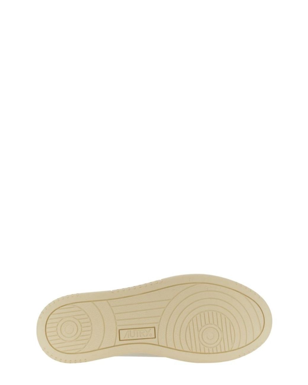 Autry White Autry Medalist Low Sneaker
