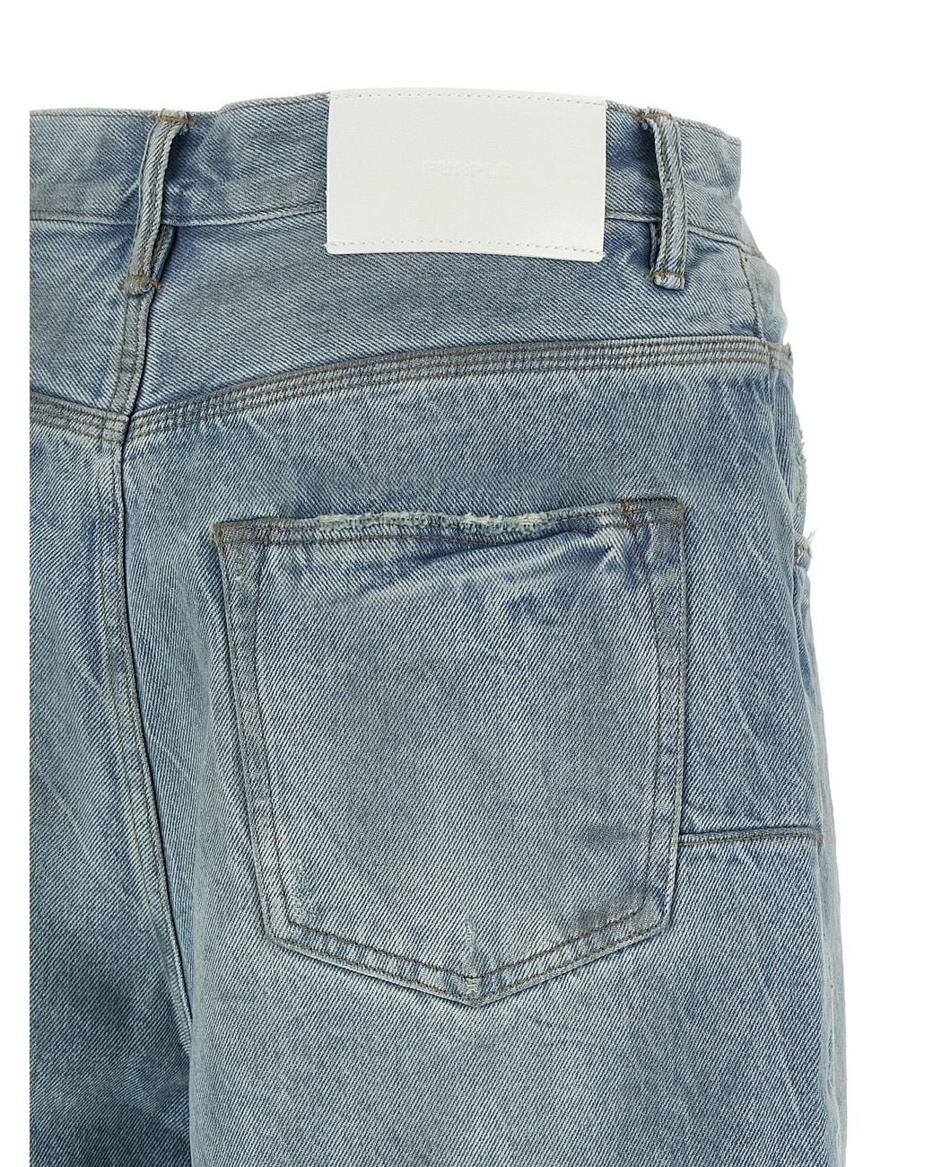 Purple P070 Bermuda Shorts in Blue | Lyst