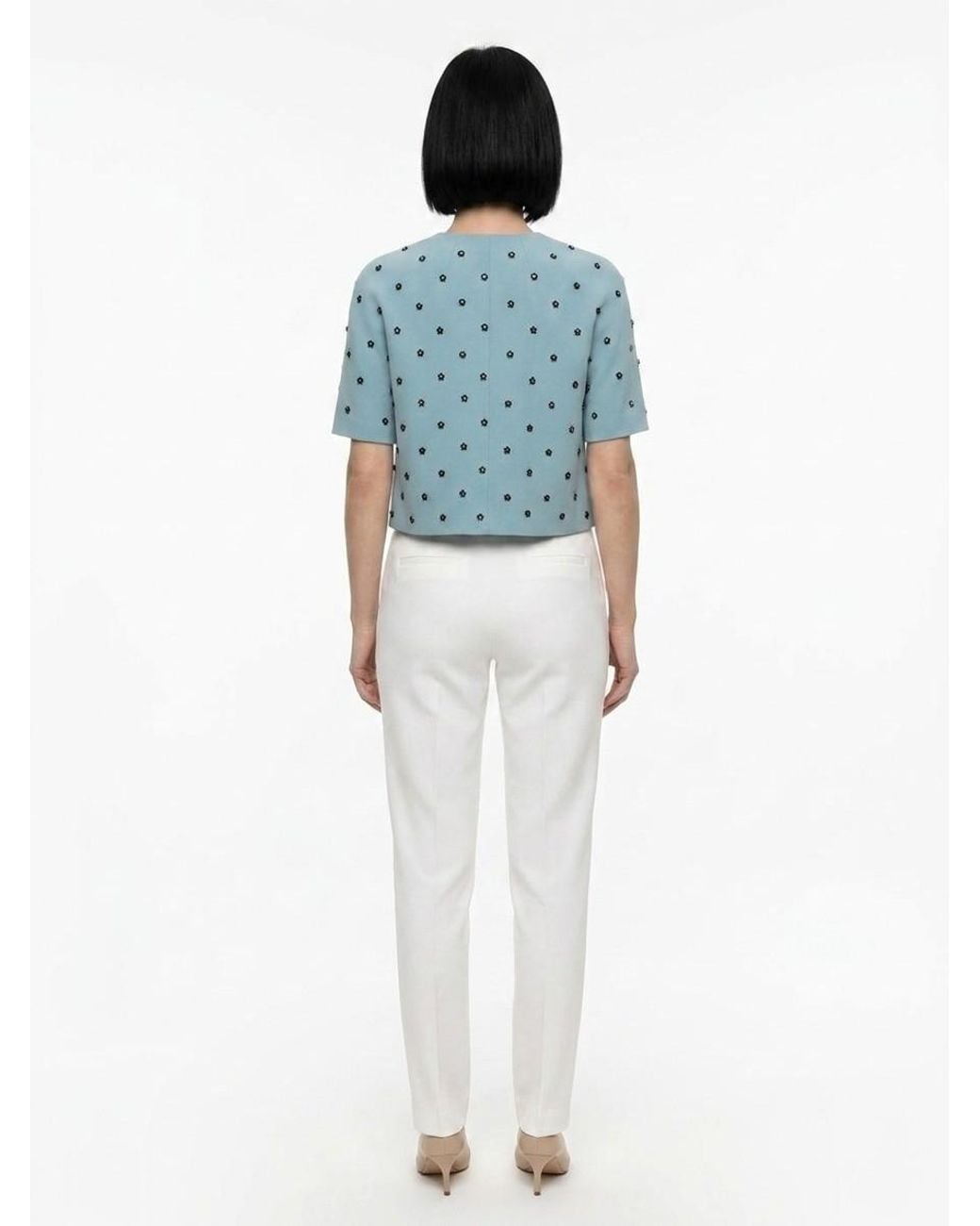 Dolce & Gabbana Blue Light Acetate Jacket Clothing