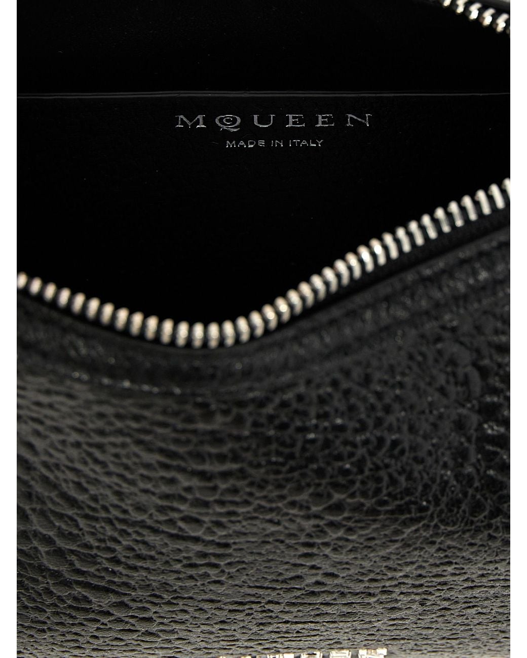 McQueen Black Shoulder Bags